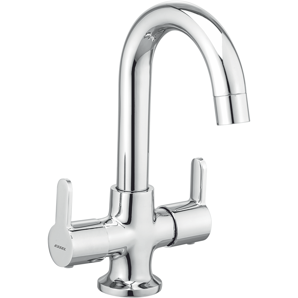 111066 - Central hole basin mixer with fixed spout