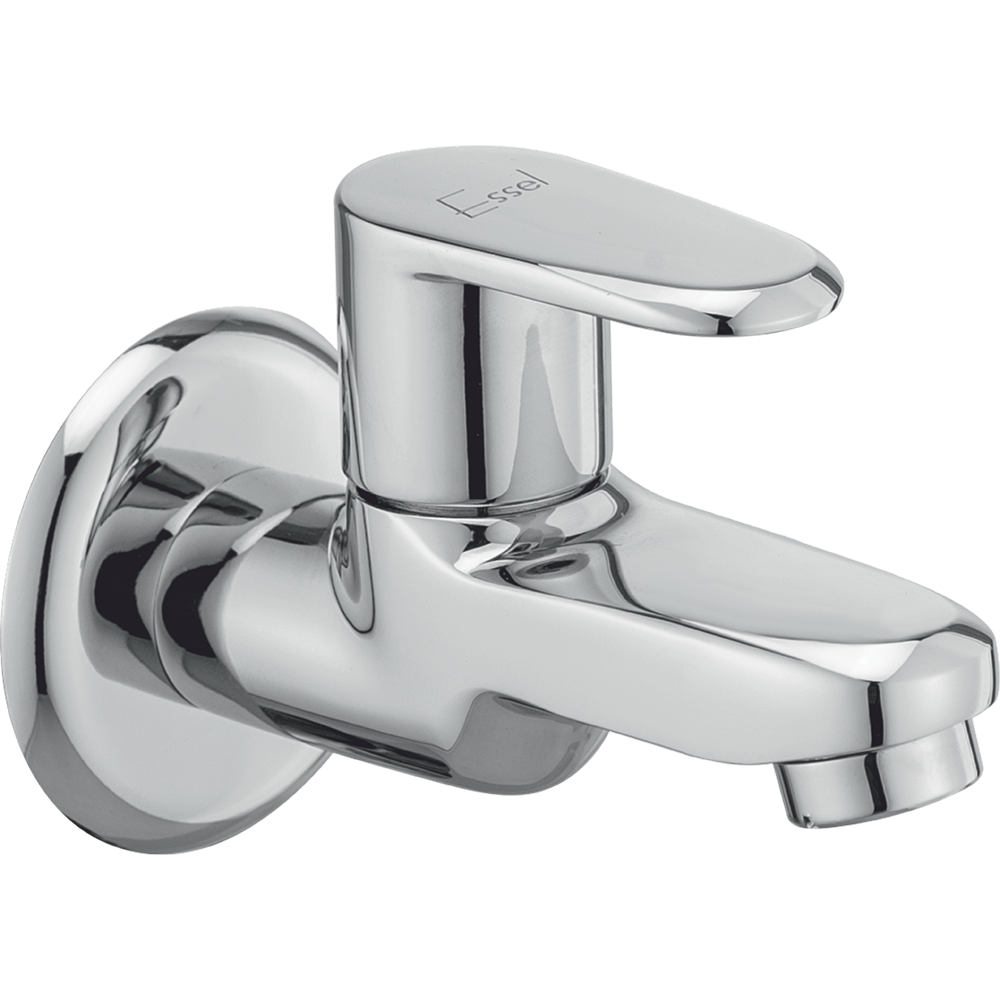 118045 - Bib cock with aerator  and wall flange