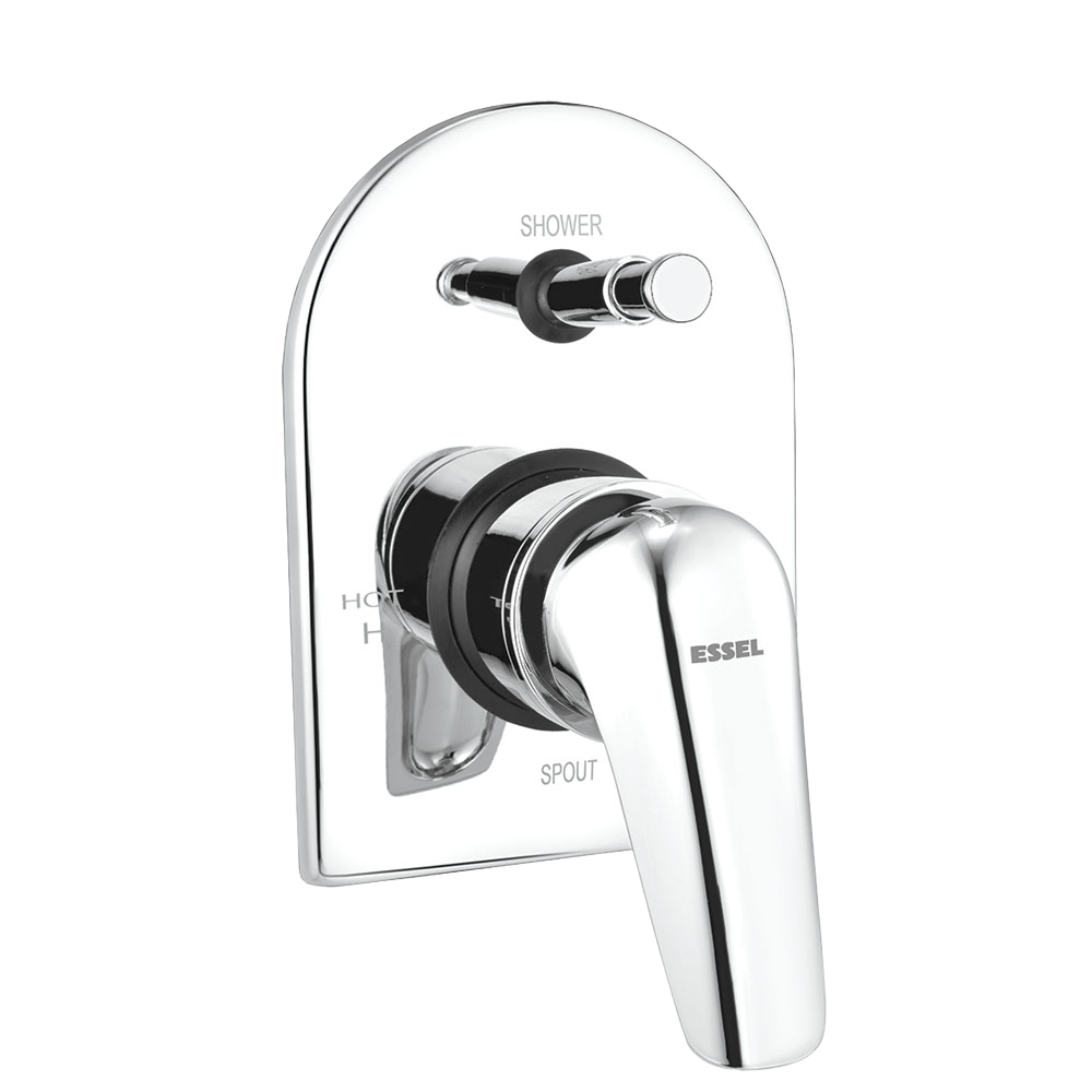Single lever diverter upper part compatible with 35 mm diverter