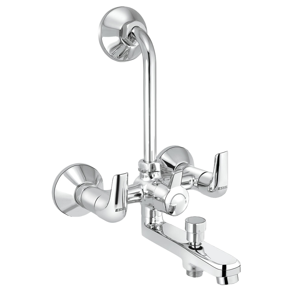 120064 - Wall mixer with inbuilt 3 in 1 arrangement provision for hand and overhead shower
