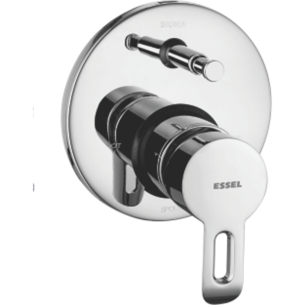 Single lever diverter upper part  compatible with 3 inlet diverter