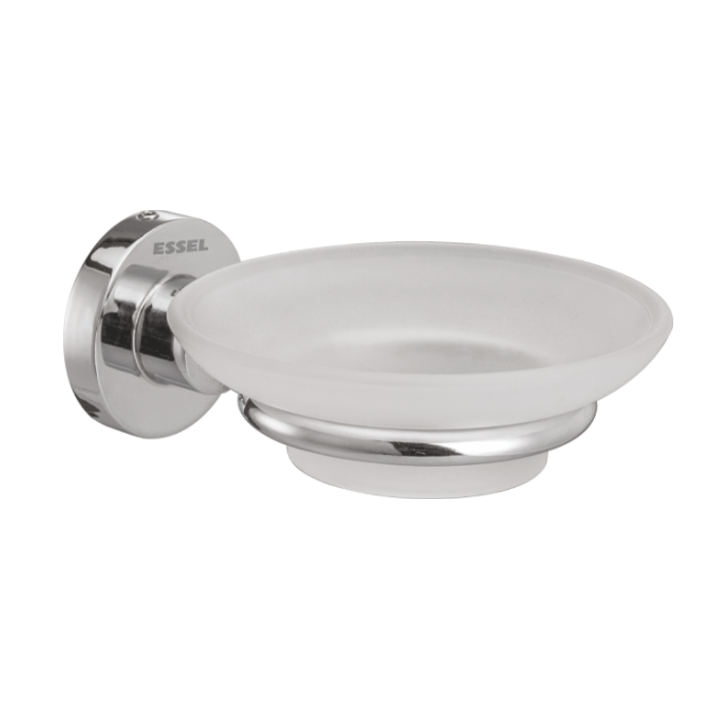 124024 - Soap dish with glass dish
