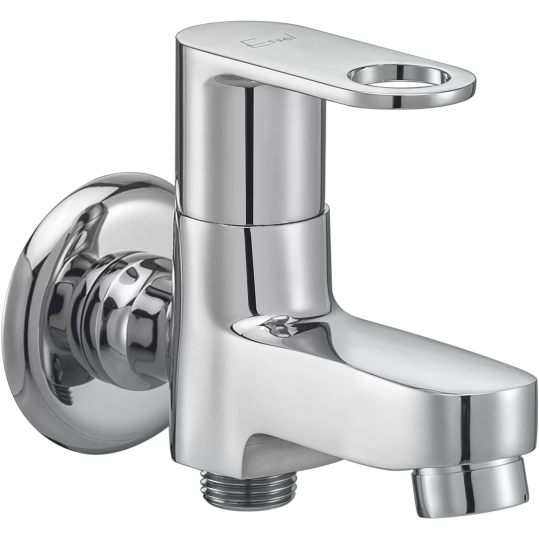 130055 - Two way bib cock with aerator and  wall flange