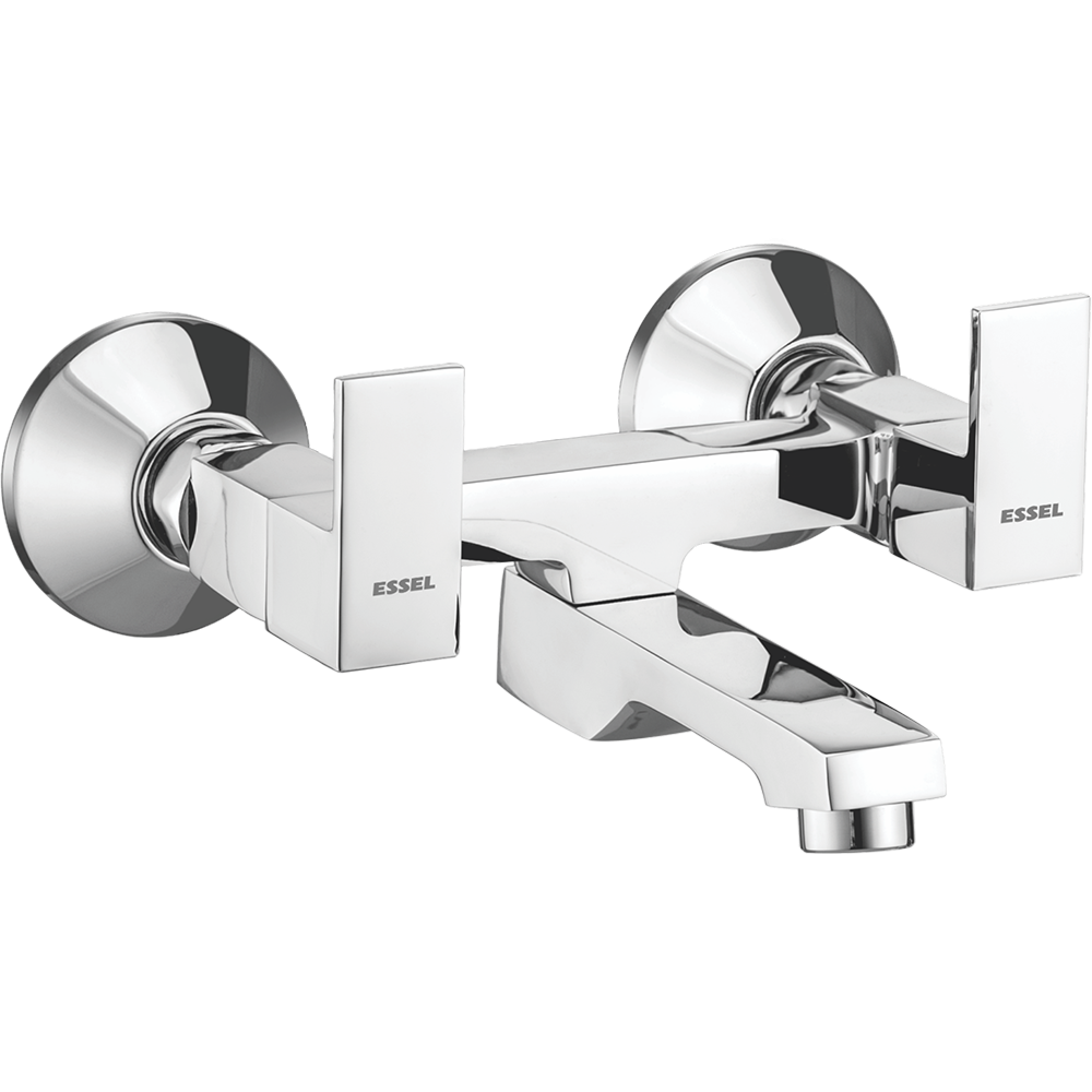 132068 - Wall mixer with connecting  legs and wall flange