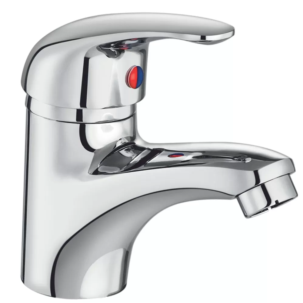 137001 - Single lever basin mixer  without popup waste