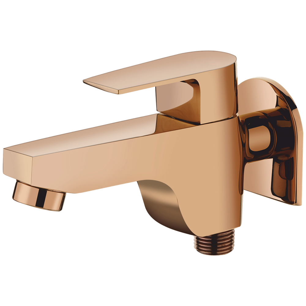 138055 - R Two way bib cock with  aerator and wall flange