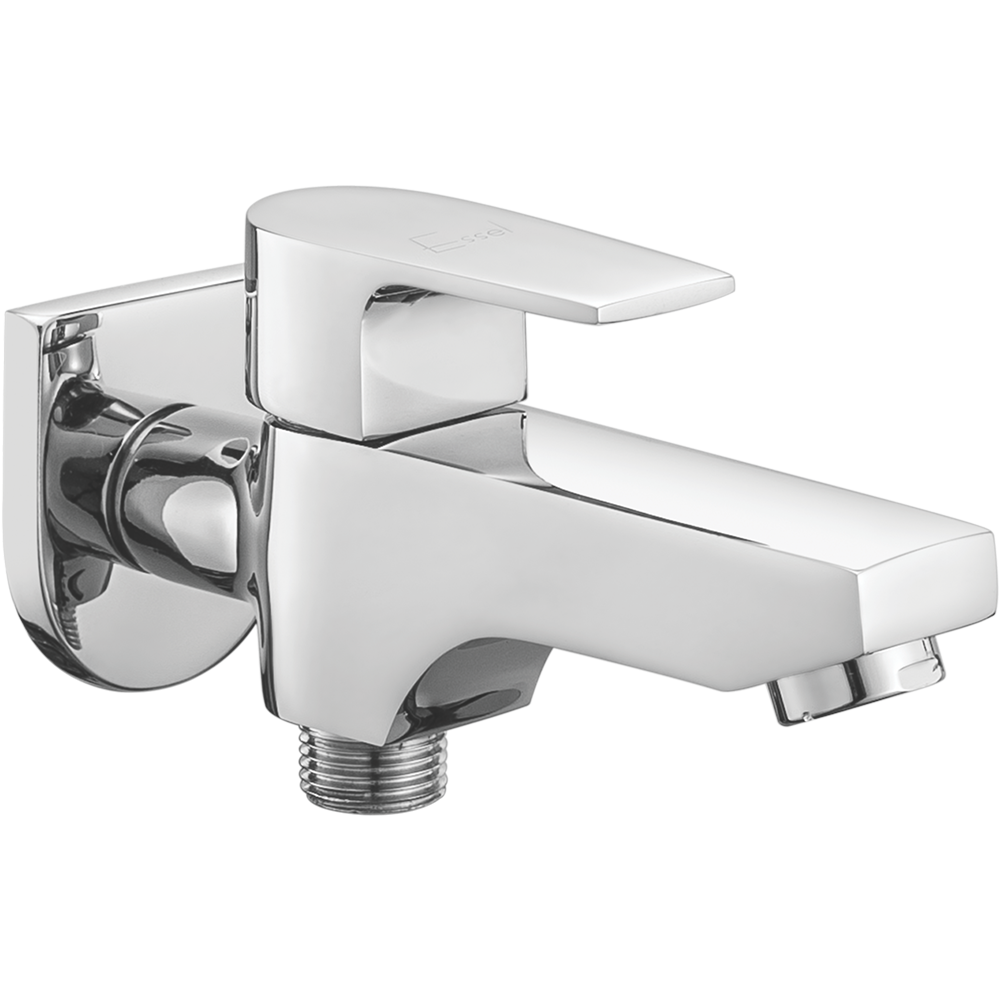 138055 - Two way bib cock with  aerator and wall flange
