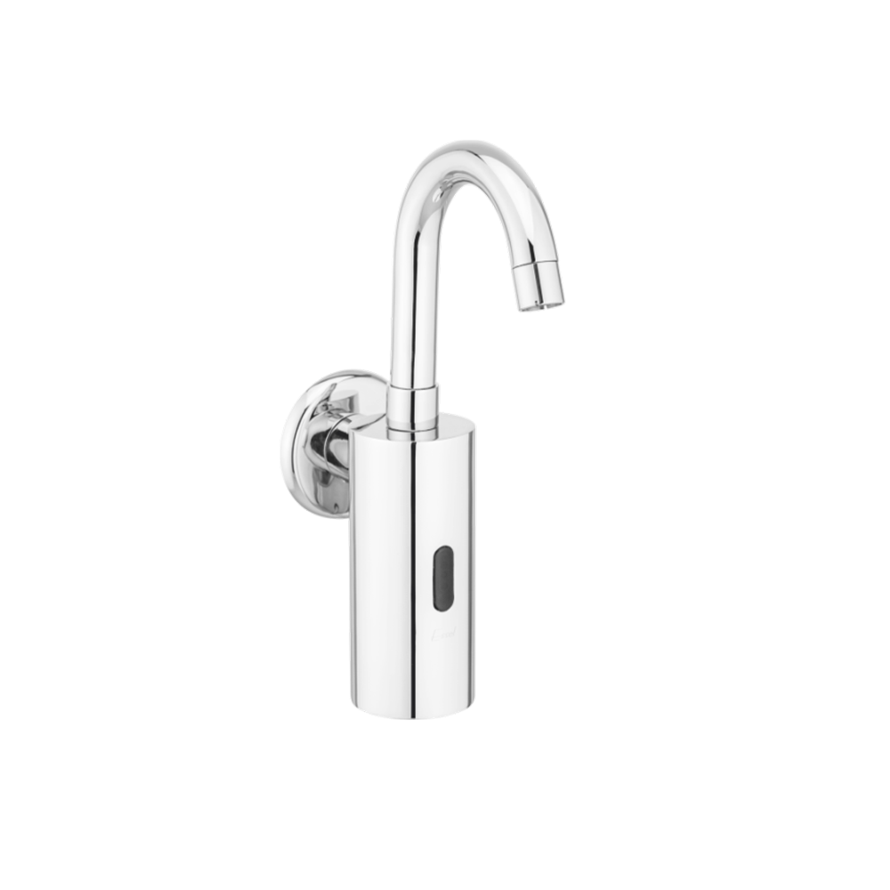 183084 - Sensor faucet wall mounted with round spout