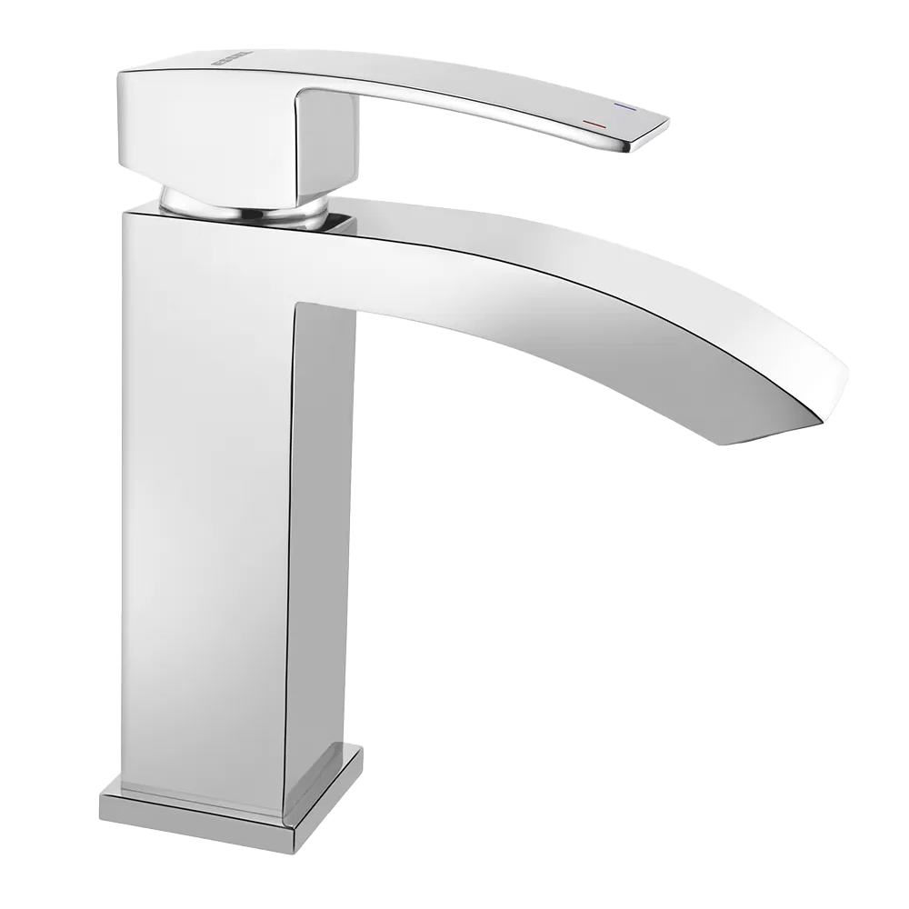 202001 - Single lever basin mixer without popup waste