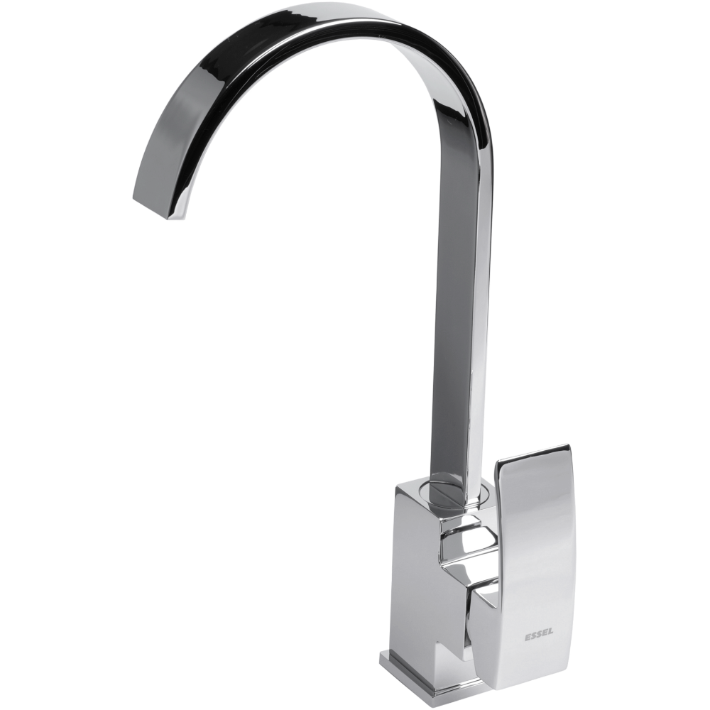 202008 - Sink mixer - table mounted with full motion spout and waterfall aerator