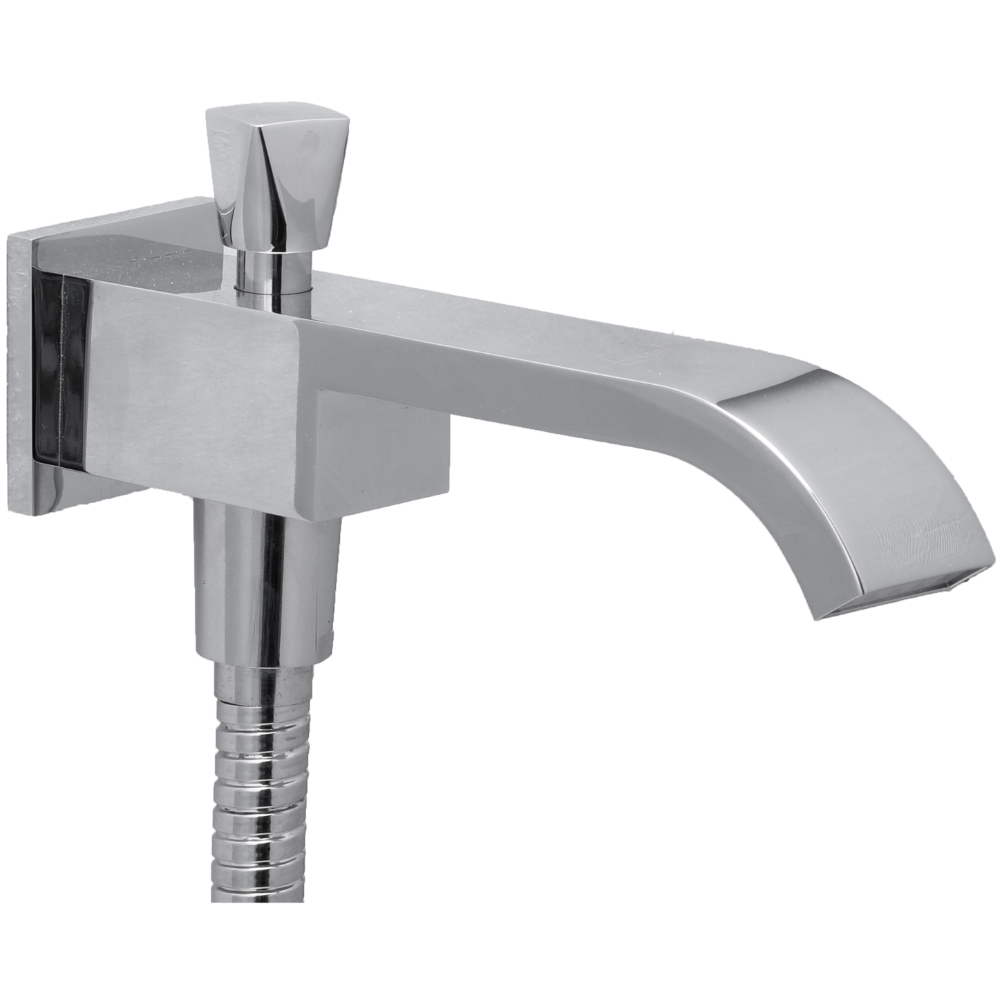 202071 - Button spout with wall flange