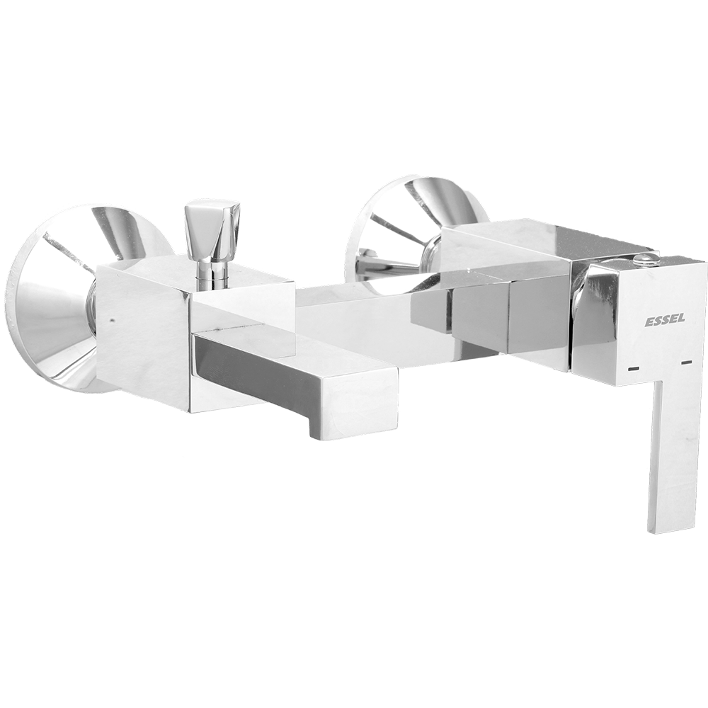 203006 - Single lever wall mixer with  telephonic arrangement