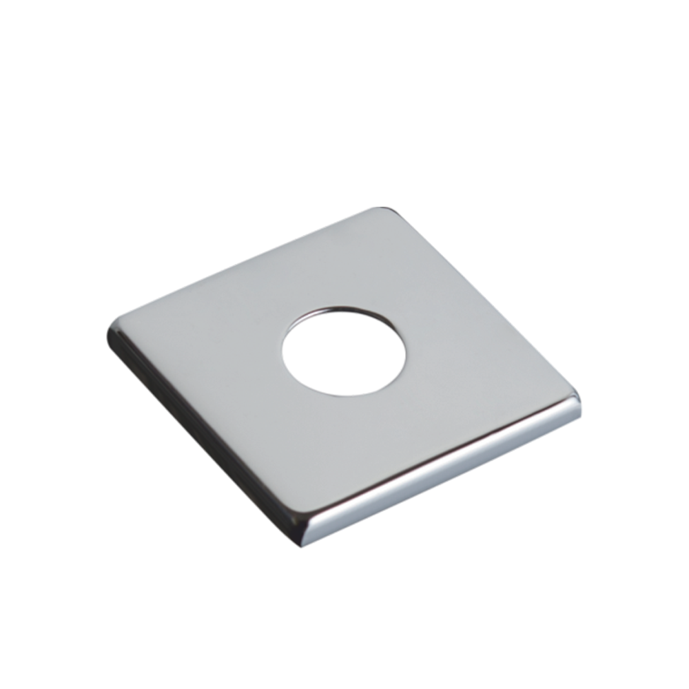 301181 - Wall flange square (SS / Brass)