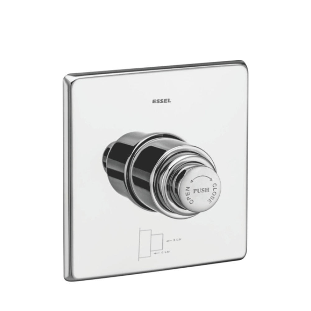 302035 - Dual flush valve conc push type 32mm