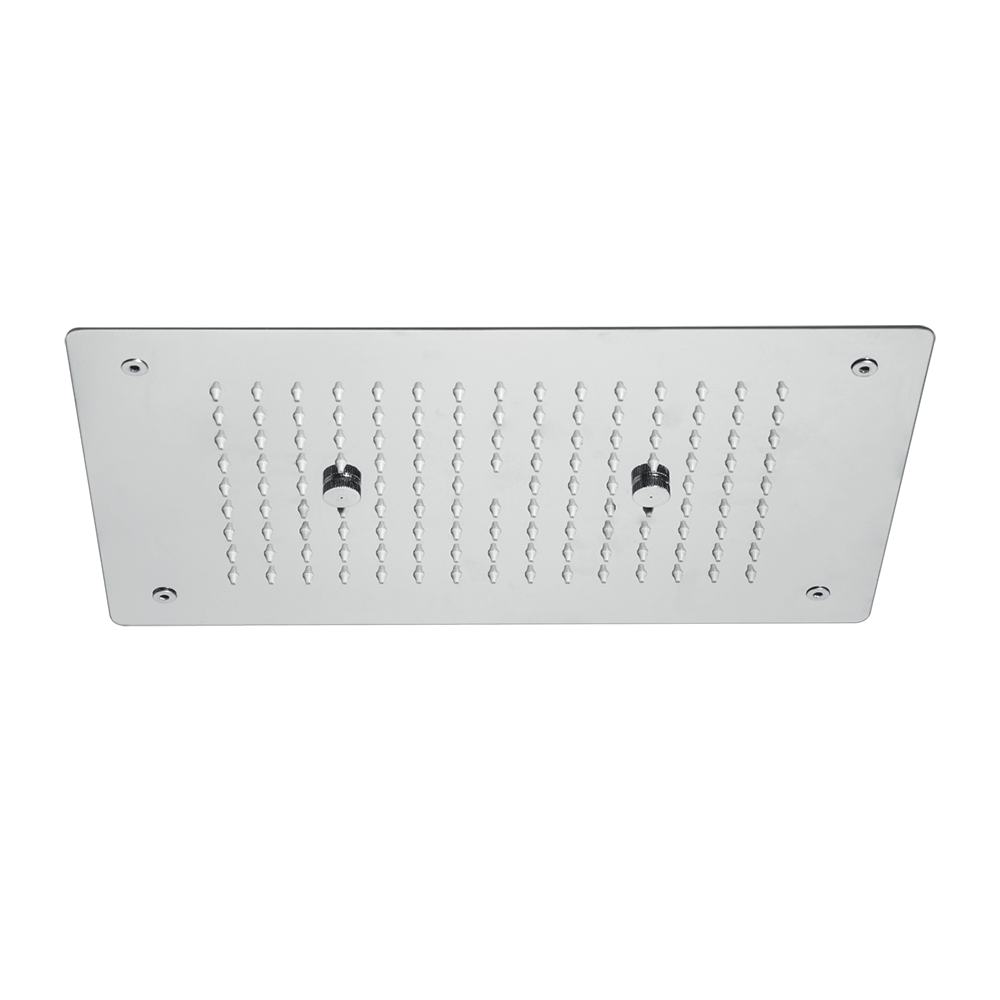 304305 - Ceiling rain shower rectangular 15 x 10" with rain fall & mist case