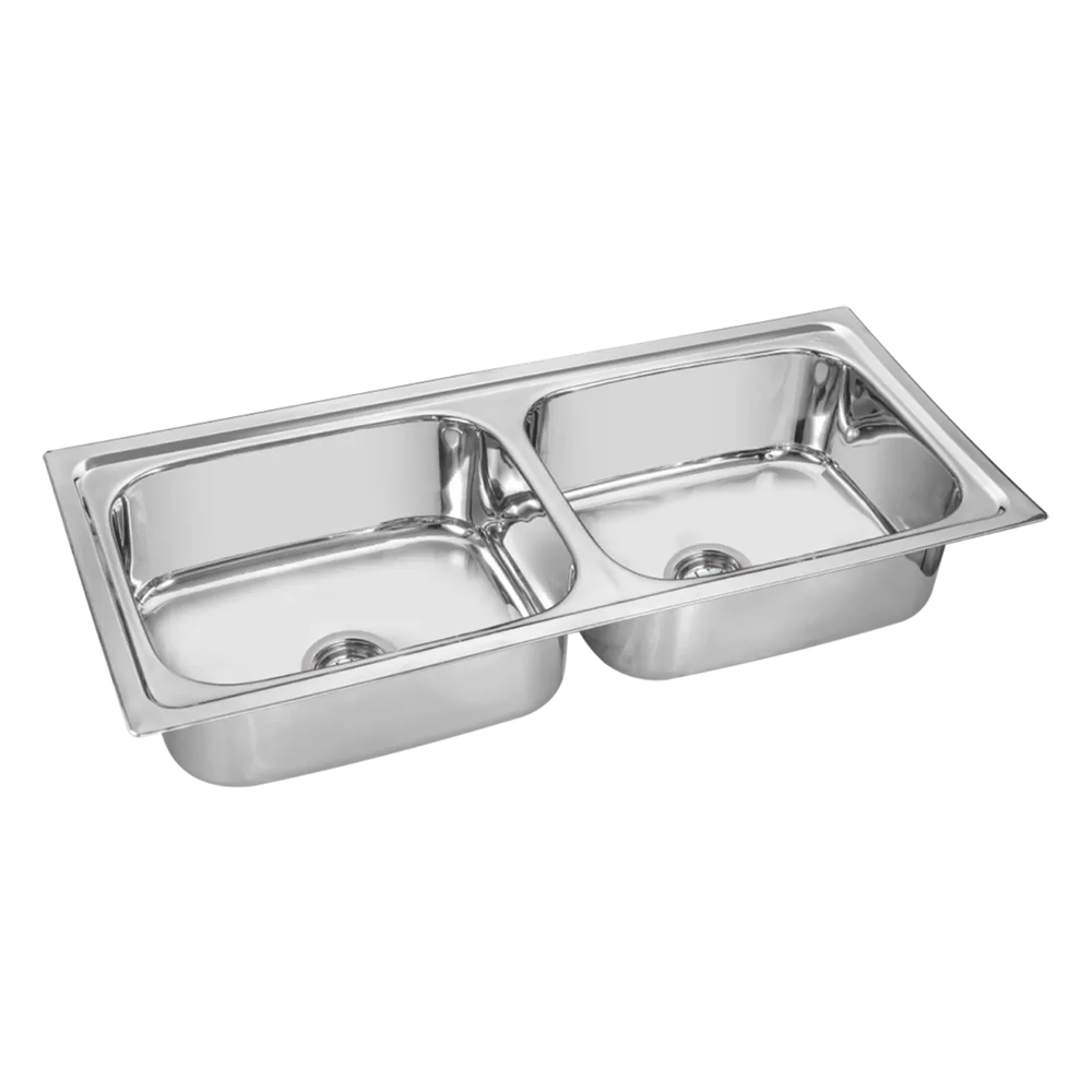 534245/524245/533245/523245 - Double bowl sink 45"x20"x9"