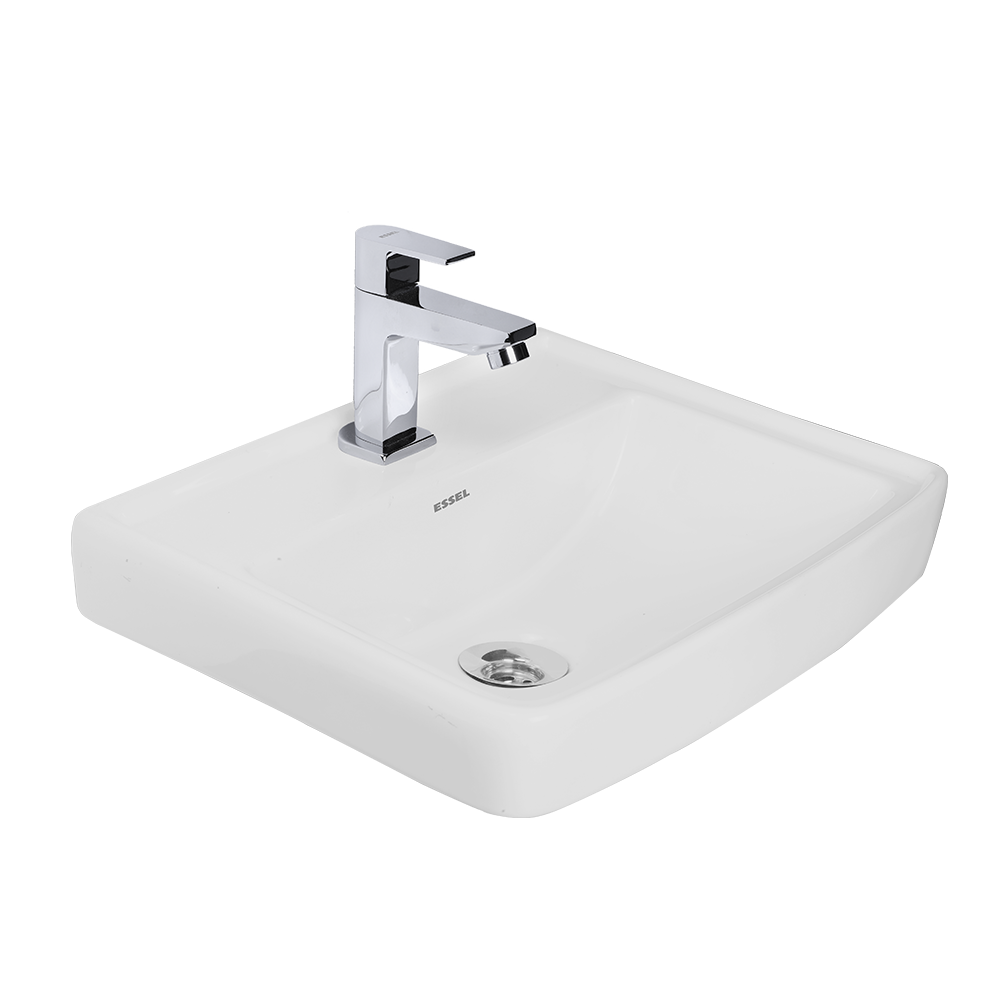 ECAM -  Wall hung basin - 420X360X180