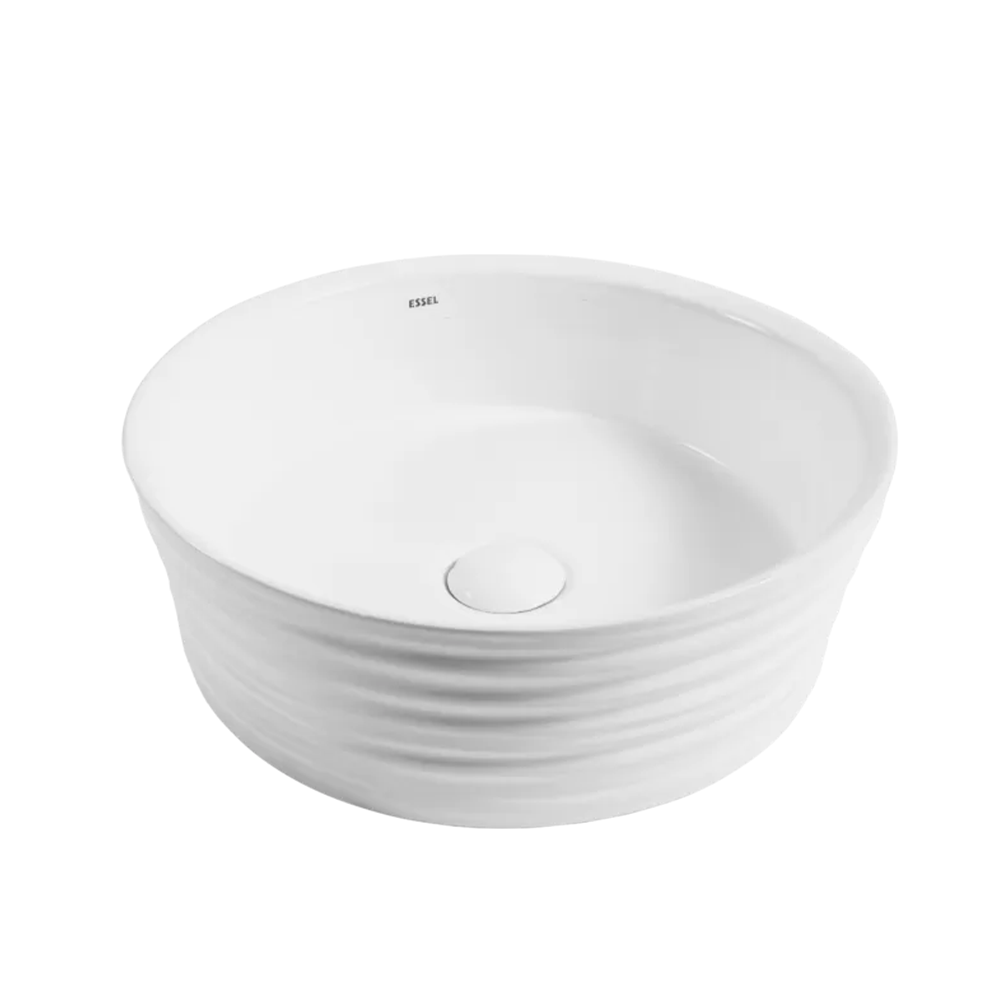 EDGE -  Thin rim table top basin - 560X410X125 mm