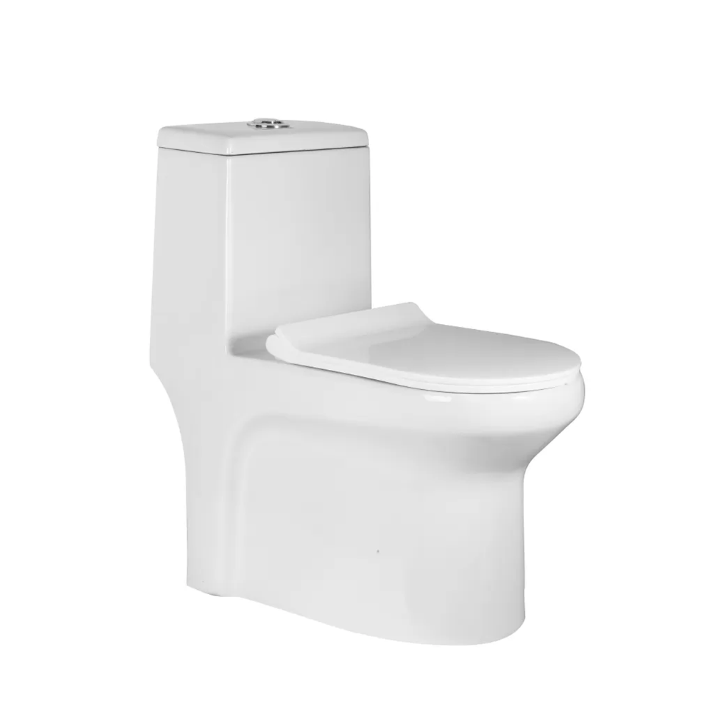 EMMA-One piece water closet with seat cover - 670x340x720 mm