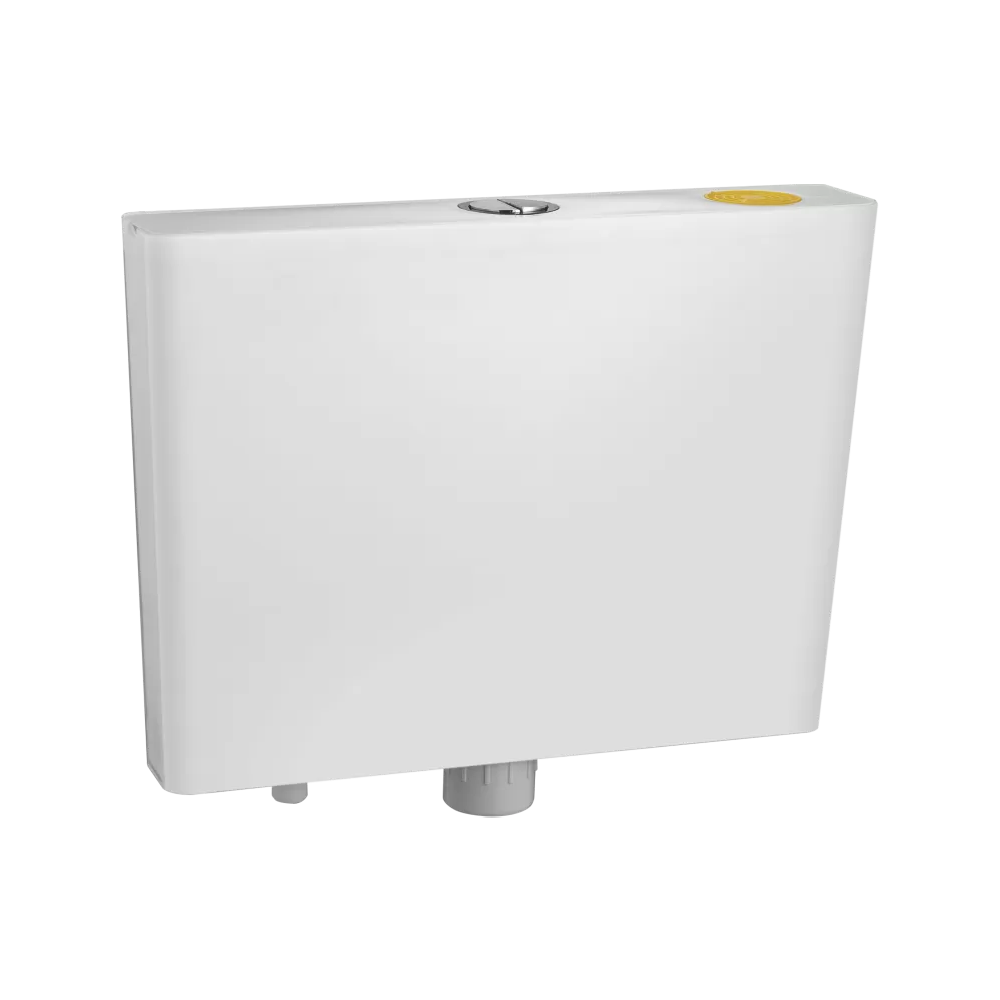 EURO - Dual flush cistern slim with air freshener