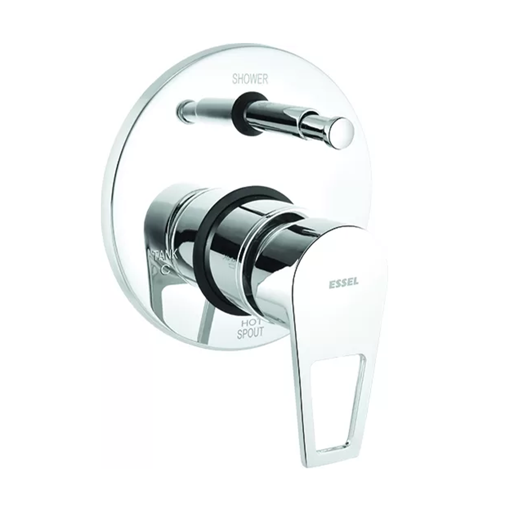 Single lever concealed 3 Inlet diverter