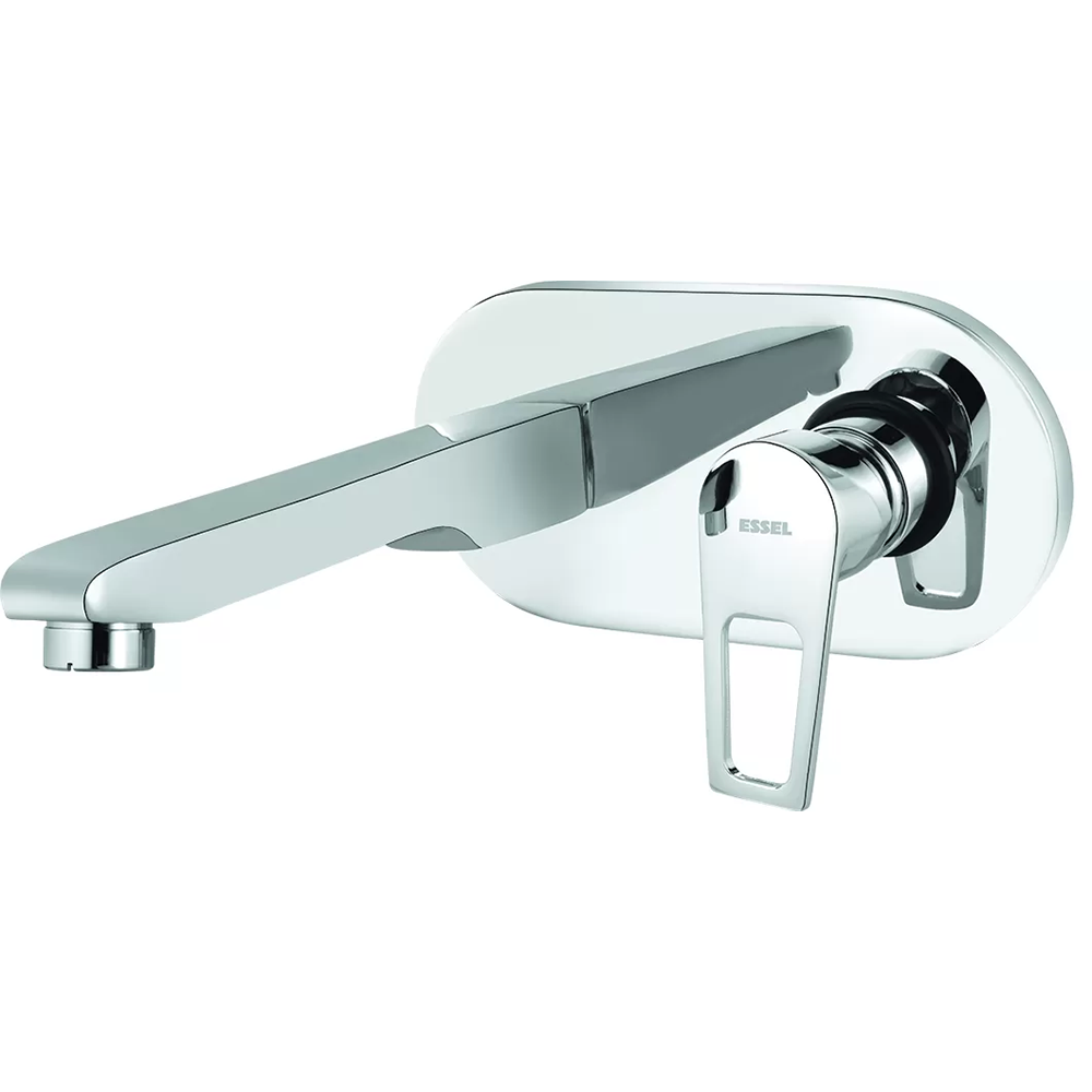 Single lever basins mixer wall  mounted upper part with  concealed installation (35mm)