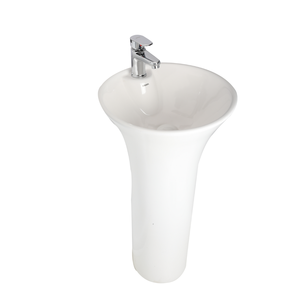EPAR -  Integrated basin with tap hole - 420X420X790 mm